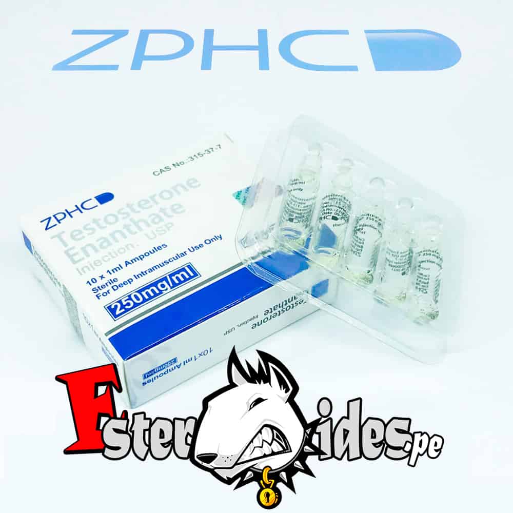 Testosterona Enantato 250mg ZPHC Esteroides Perú